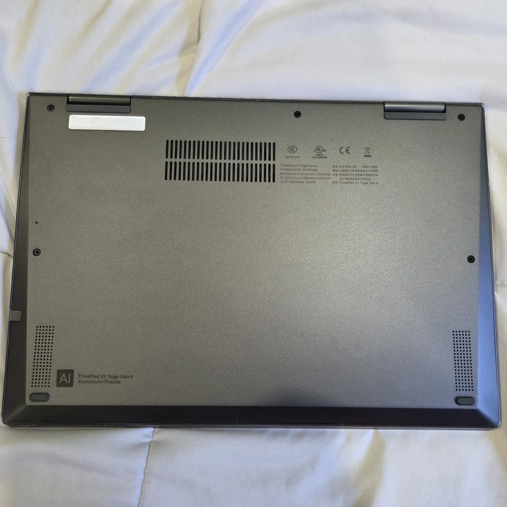 Lenovo ThinkPad X1 Yoga Gen 6 Gray